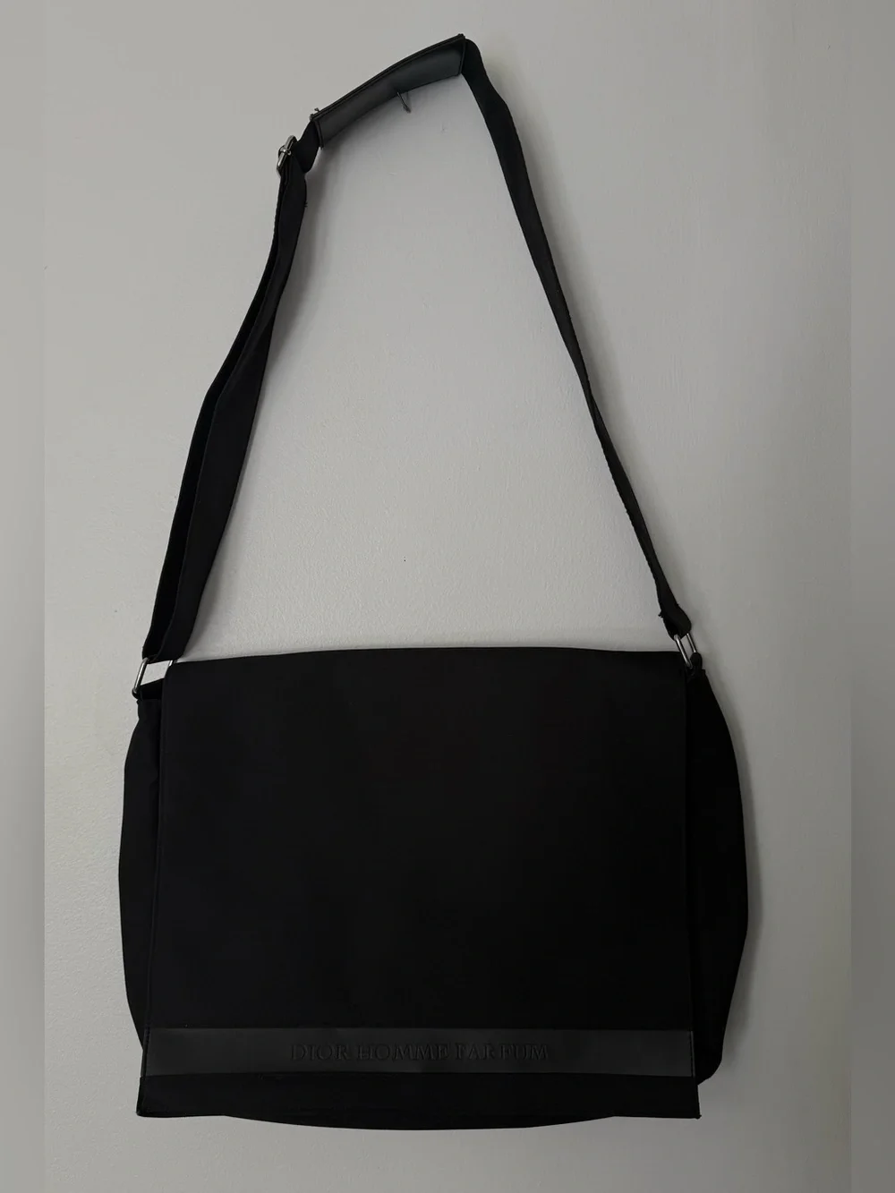 Dior Black Messenger Shoulder Bag